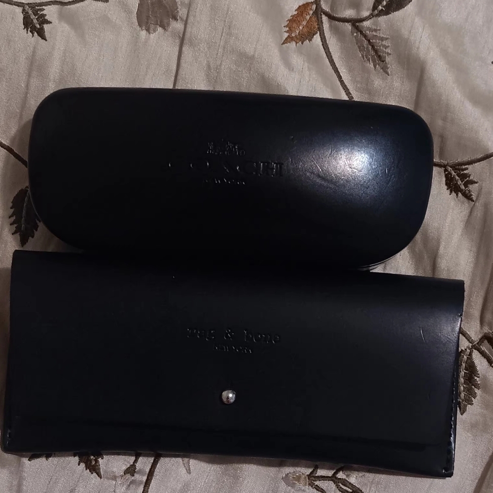 Coach New York And Rag & Bone Bundle (2)‎ Proctective Case Sunglasses Black
